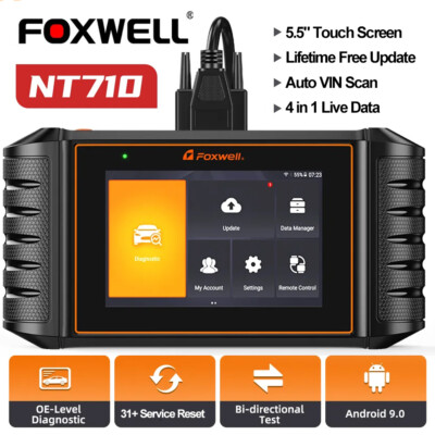 For VW Audi Bidirectional Auto OBD2 Scanner Car Diagnostic Tool Oil E-CU Coding 