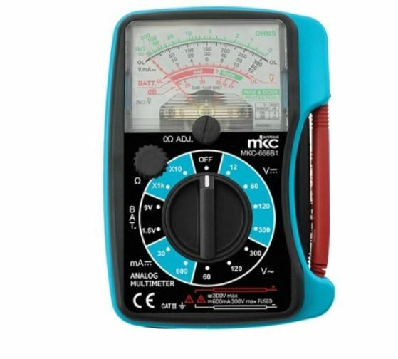 Tester multimetro analogico tascabile MKC-666B1 530135304