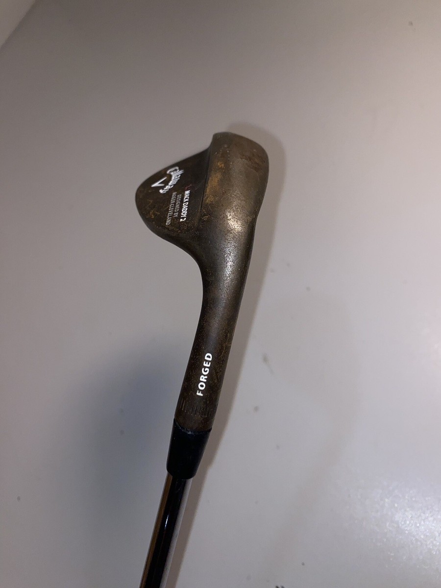 Callaway Mack Daddy 2 Forged Raw 56-14S 56° Sand Wedge Steel Callaway Mack Daddy 2 Forged Raw 56-14S 56° Sand Wedge Steel