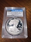 2025 P Silver American Eagle $1 Marine Privy PCGS PR69DCAM - Milk Spots