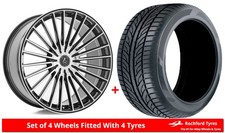 Alloy Wheels & Tyres 20" Axe EX50 For VW Touareg [2.5 TDi] [Mk1] 03-10