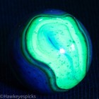 D.A.S. UV STARGAZER AURORA LUTZ Swirl Marble 23/32" Mint Hawkeyespicks sg — photo 2