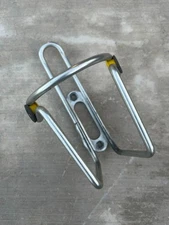 Elite Ciussi Lightweight Alloy Water Bottle Cage | Silver / VGC / Made in Italy
