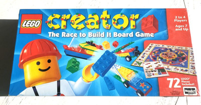Lego The Race to Build it Board Game Brand New Factory Sealed