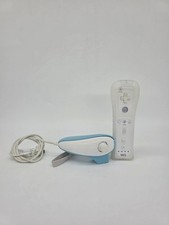 Telecomando + Nunchuck Nintendo Wii Bianco Testato Ottime Condizioni 764