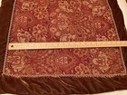 SPRINGS Industries 2-Standard Pillow Shams Floral Rich Red, Gold, Corded — photo 10