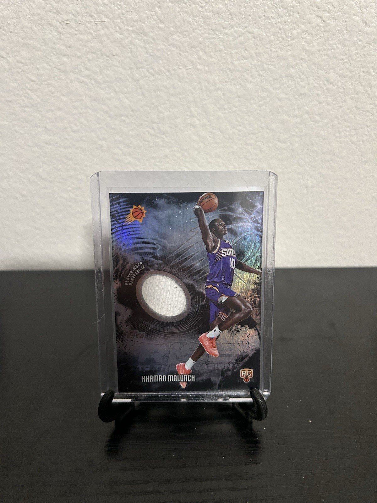 2025-26 Topps Khaman Maluach Rise to the Occasion Relic #RTO-KM Phoenix Suns