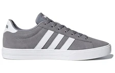 [1055-DB0156] Adidas Mens Daily 2.0 Gray White Skateboarding Sneakers *NEW*