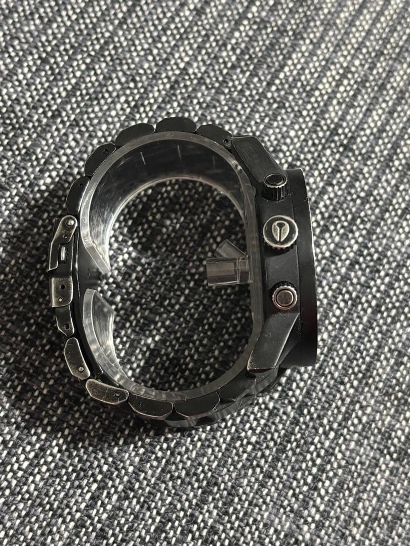 NIXON Magnacon Watch Black Dial Analog Wristwatch Men's Watch Black x Gold JAAN image 2