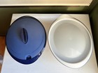 Tupperware Oval Heat 'N Serve / Insulated Serving Bowls w/Lids ~ 4 pc set 3.1 L — photo 2
