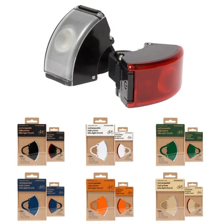 Bookman Curve Bike Light Set - Sicherheitslicht für Fahrrad - USB
