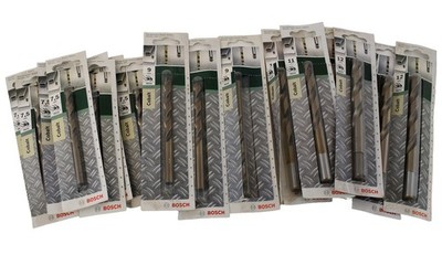 Bosch Cobaltbohrer Ø7,5-12,0mm Metallbohrer Spiralbohrer 18 Stück Restposten