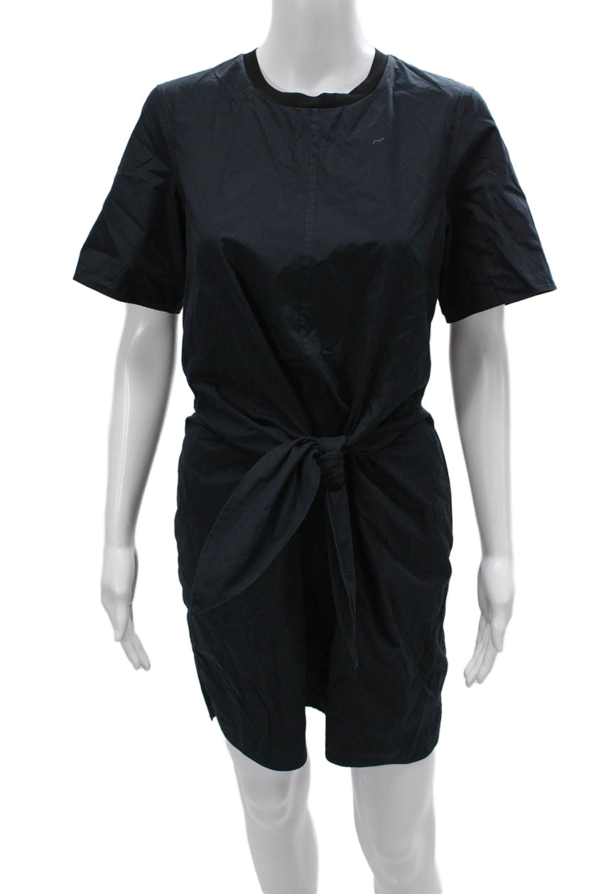 3.1 Phillip Lim Womens T Shirt Dress Black Cotton Short Sleeve Size SFree Shipping in US $100+ Orders | $6.95 Orders Below