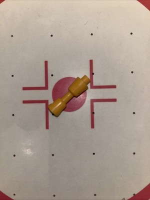1992 Z-Bots Series 1 Battle Viper Vehicle Paragon Yellow Gun Tip Front Part S1