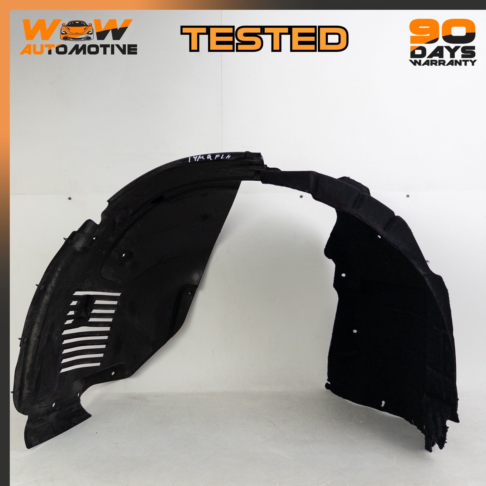 13-19 MASERATI QUATTROPORTE GTS FRONT LEFT FENDER WHEELHOUSE SPLASH GUARD OEM