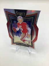 2024 Panini Select Joe Montana Concourse Level Silver Die Cut Prizm #70 49ers