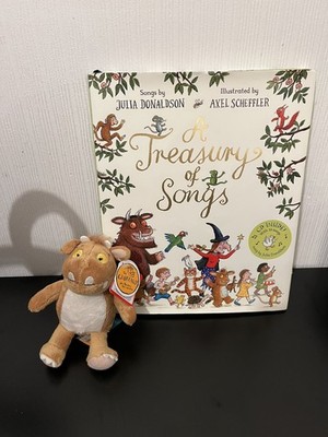 Julia Donaldson Eine Schatzkammer der Lieder Buch mit CD Plüsch Das Grüffelokind Plüsch 