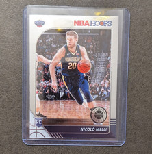 Panini 2019-20 NBA Hoops Premium Stock Nicolo Melli #242 Pelicans Rookie