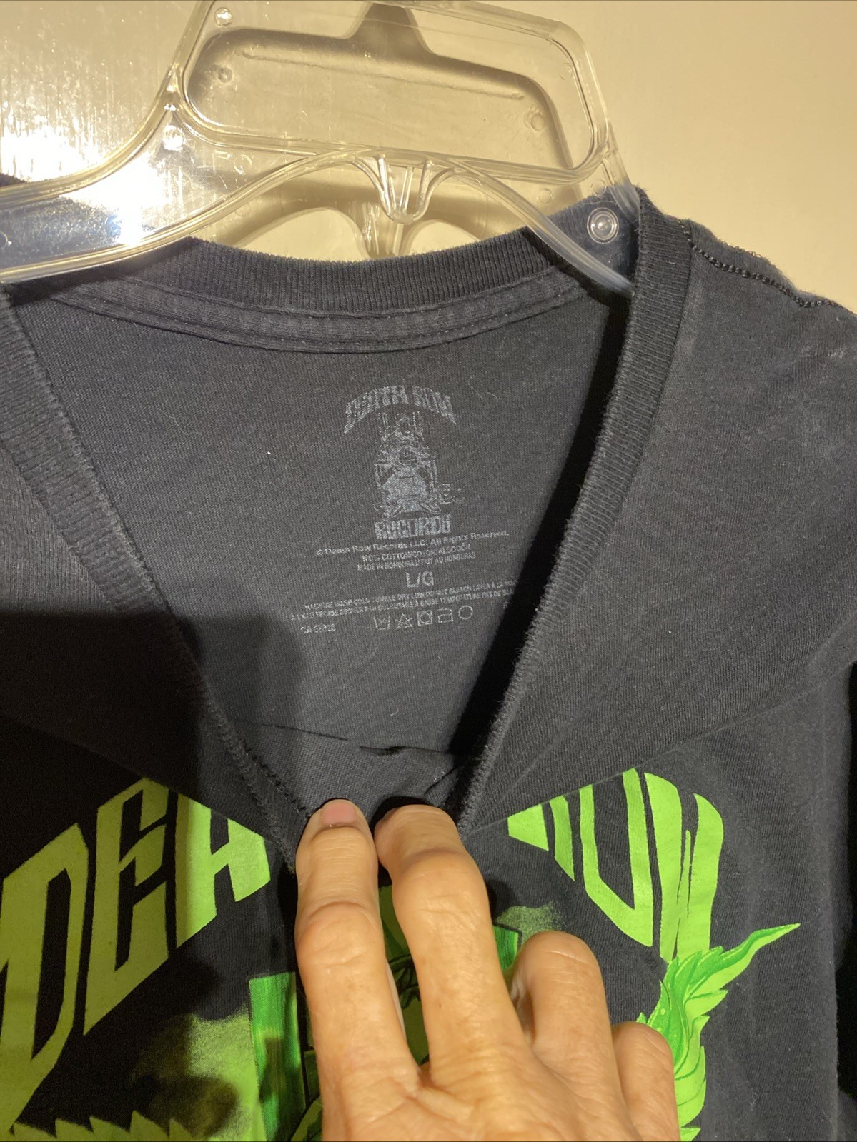 FILA T shirt grafica uomo Death Row Records Snoop Dogg Pound taglia S maglietta hip hop L