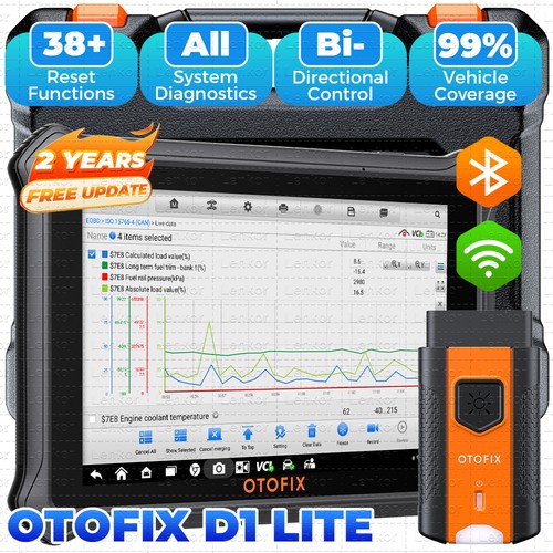 OTOFIX D1 Lite OBD2 Scanner Wireless Diagnostic Tool Full System Active Test - Bild 1 von 10