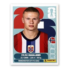 2026 Panini FIFA World Cup Sticker WHITE Border Base NOR15 Erling Haaland