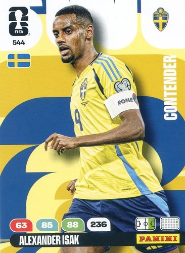 Sweden Home Jersey 2026 World Cup Auth. adidas Isak #9 M-XL NEW