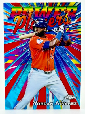 ⚾️ 2025 Topps Chrome #PP-10 Power Players - Yordan Alvarez | eBay