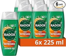 Radox Mineral Therapy Feel Refreshed Body Wash Shower Gel uniquely blended with 