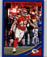 2018 Donruss Daniel Sorensen Press Proof Blue #145 Kansas City Chiefs