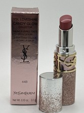 YSL Loveshine Candy Glow Sheer-Shine Lip Balm, 44B Nude Lavalliere - NIB 