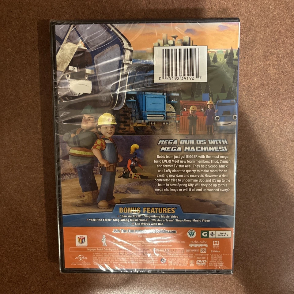 Bob the Builder: Mega Machines - The Movie [DVD] NEW & SEALED VERY RARE Foto 2 de 4