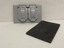 203229 New-No Box; Bell 5180-0 Weatherproof Cover; Single Gang; 2-13/16" Height