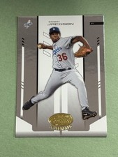 Edwin Jackson 2004 Leaf Certified Materials Los Angeles Dodgers #57 EE217