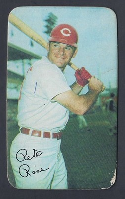 1970 TOPPS SUPER #34 PETE ROSE - CINCINNATI REDS - LOOK!