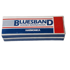 Hohner BluesBand Harmonica Note of C Blues Band Stainless Steel 4 inch