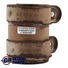Muffler pipe connector clamp