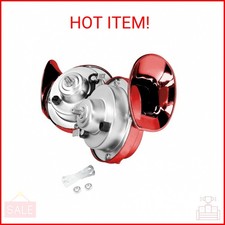 Moly Magnolia 300DB Super Loud Train Horn, 2PCS Car Air Electric Snail Double Ho