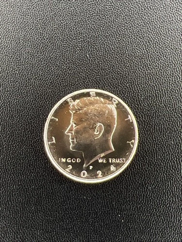 2024 P&D Kennedy Half Dollar 50c Uncirculated Coin Set From BU Roll C1