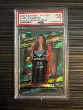 2024 Panini  VIP Gold Pack -  Kamilla Cardoso #RC12 Green Sparkle Prizm /99 (RC)