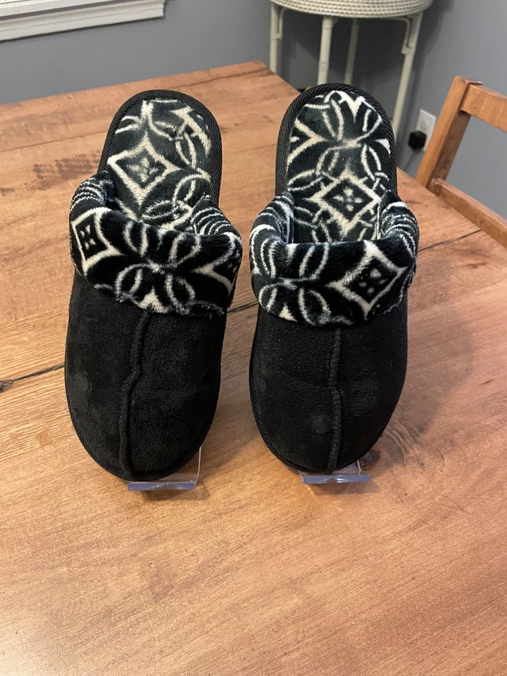 Chinelos Vera Bradley médio 7-8 preto - Imagem 2 de 4