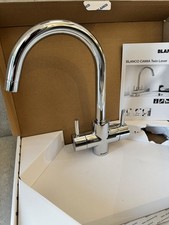 Blanco Camia Twin Lever Chrome Mixer Tap 525334 Brand New Boxed