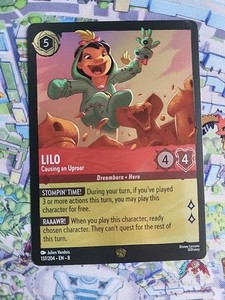 Lilo - Causing an Uproar 137/204 Reign of Jafar Cold Foil Legendary Lorcana