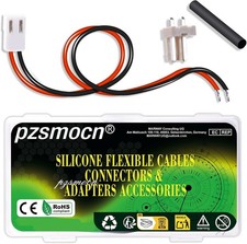 JST VH 3.96mm Pitch Connectors 2 Pin 22AWG Silicone Cable Plug Socket 20 Sets