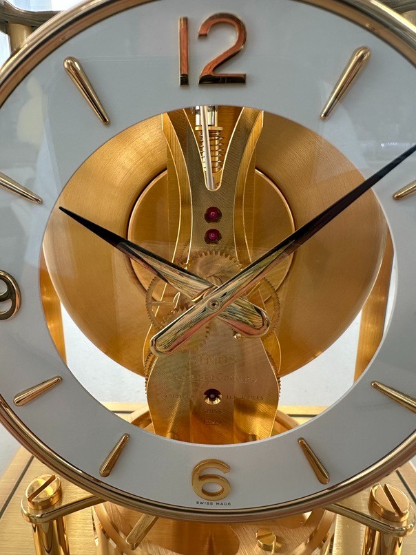 Gorgeous Atmos Clock by Jaeger LeCoultre 13-Jewel Movement 540 In