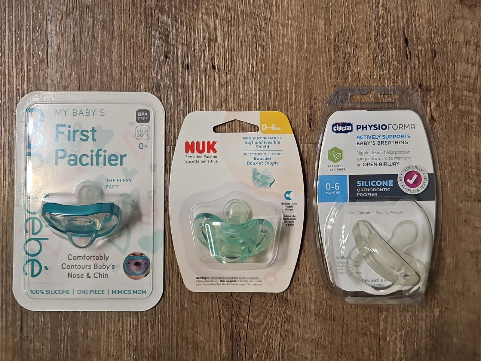 Lot of 3 Pacifiers 0+ Months 0-6 Month - ALL NEW & SEALED!
Opens in a new window or tab