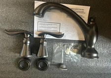 DELTA T2794-RB 3 Hole Roman Tub Trim Kit, Venetian Bronze