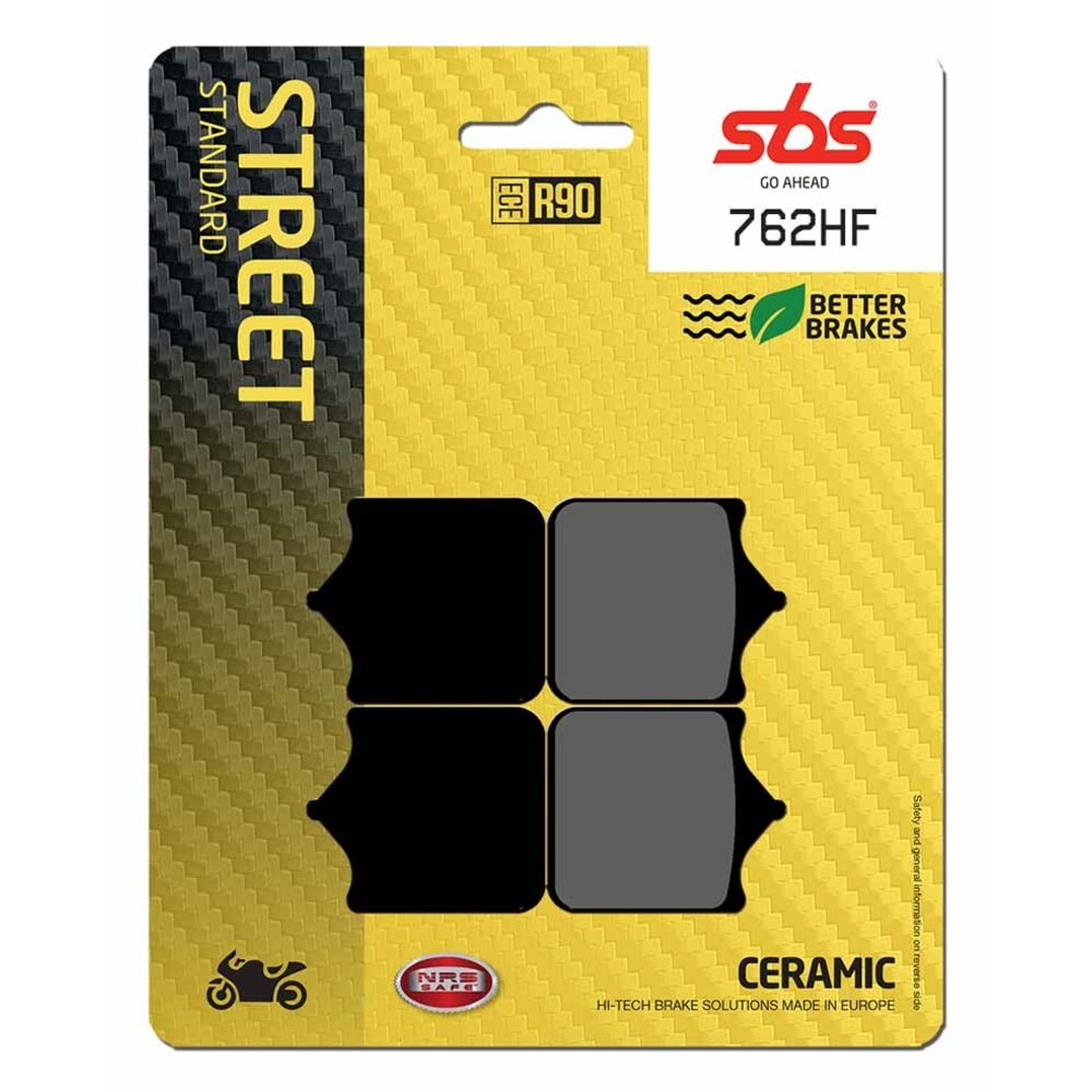 Brake Pads for SHERCO 5.1 SM I-F BLACK PANTHER 2008-2012 Fr Organic Street SBS - Image 15