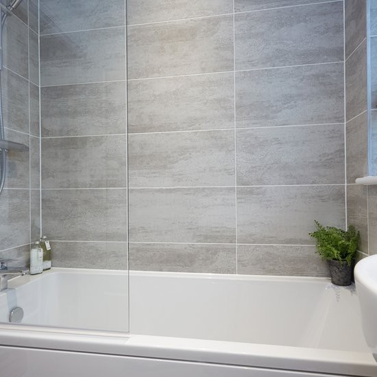 Johnson Tiles Pale Grey Glazed Wall & Floor Tiles Natural Matt Finish Ashl Wall