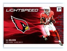 2018 Panini Football #3 J.J. Nelson Lightspeed Arizona Cardinals