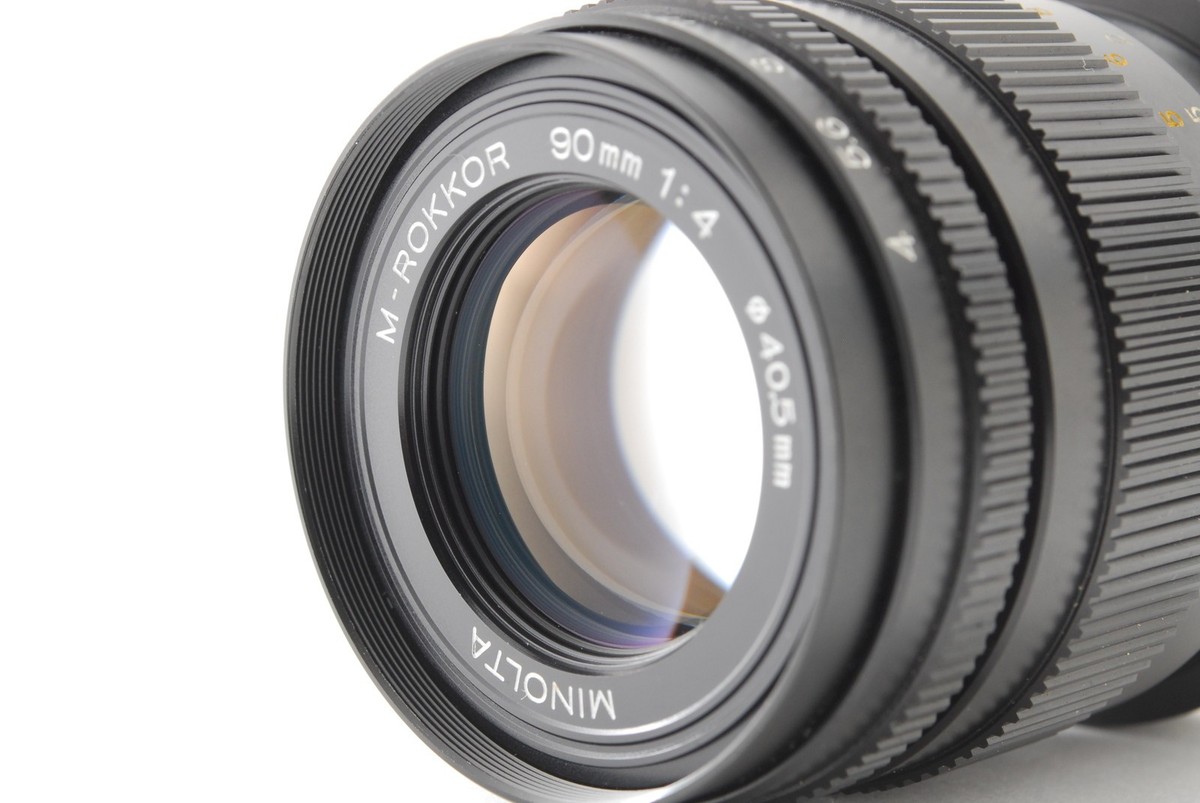 Exc+5] Minolta M-ROKKOR 90mm f4 Camera Lens for Leica M
